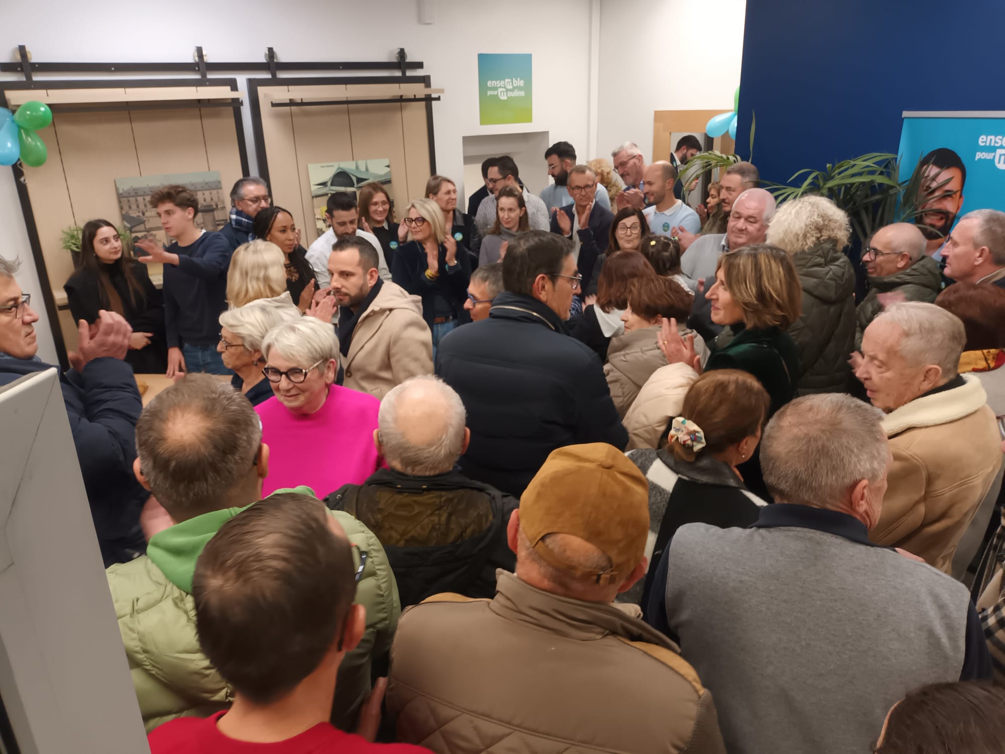 Notre local de campagne vous accueille